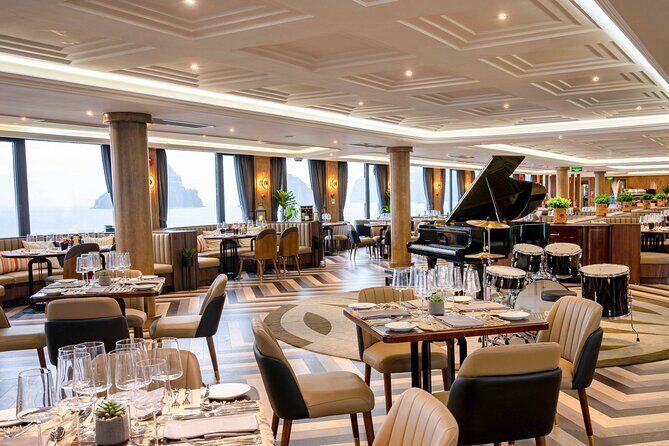 Halong Bay Luxury Dinner Cruise - Ambassador - The firework show at 8:30 PM: plan your viewing spot