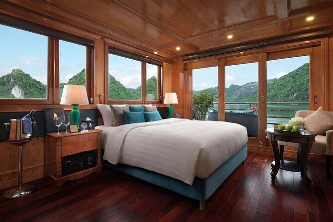 Halong Milalux 5 Star Cruise 2d1n,All inclusive,transfer - Key highlights worth knowing