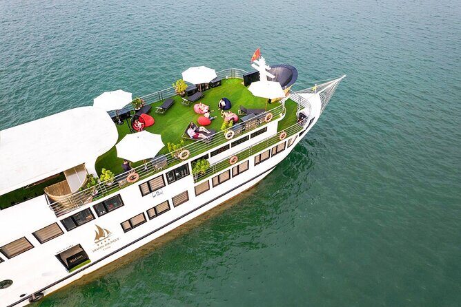 Halong Milalux 5 Star Cruise 2d1n,All inclusive,transfer - From Hanoi to Tuan Chau: the long ride that you can actually handle