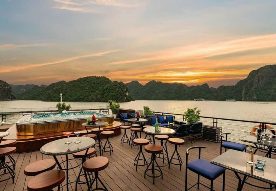 Hanoi: 2-Day Ha Long & Lan Ha Bay 5-Star Boat with Balcony - Day 1: From Hanoi Pickup to Lan Ha Bay Kayak and Swim Time
