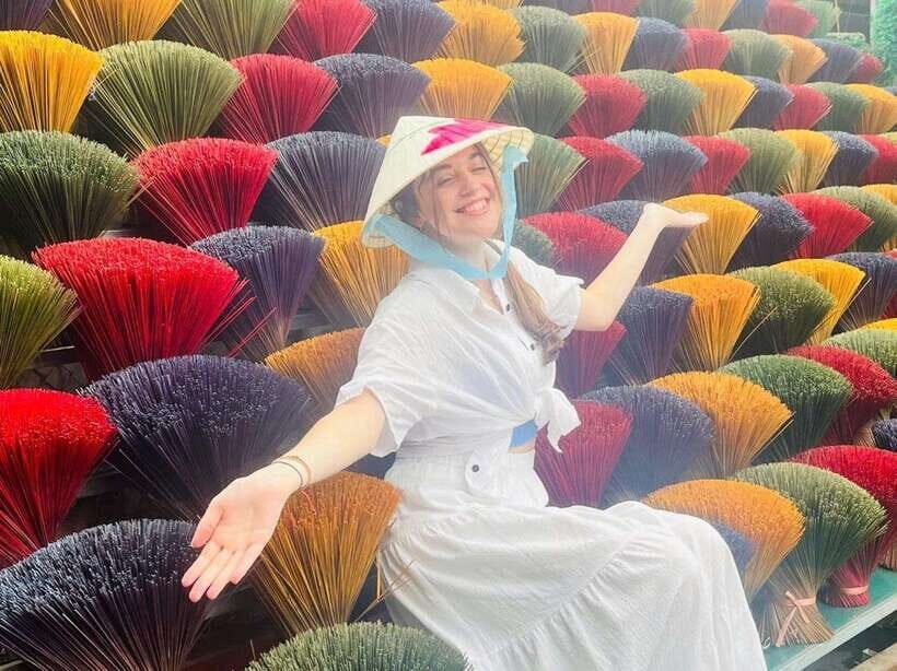 Hanoi: Artisan Tour with Incense, Hat-Making, or Ceramics - Train Street add-on: the easy way to do it, and the one rule to follow