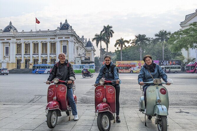 Hanoi Back Streets Vespa Tours: Hanoi Insider Vintage Vespa Tour - Getting Started at Hanoi Opera House and the Safety Brief
