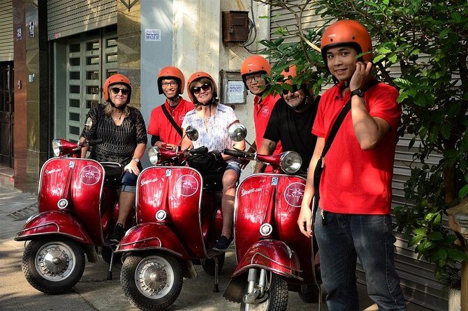 Hanoi Back Streets Vespa Tours: Hanoi Insider Vintage Vespa Tour - Duong Tau Reunification Train Track: Watching Life Along the Rails