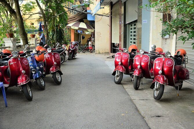 Hanoi Back Streets Vespa Tours: Hanoi Vintage Vespa Tours City - West Lake and the Red River edge: calmer sights without a full detour
