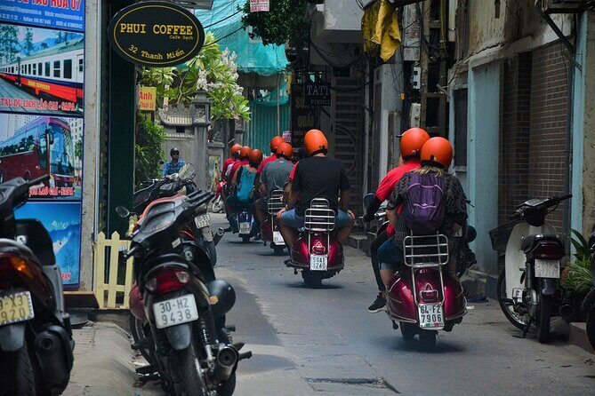 Hanoi Back Streets Vespa Tours: Hanoi Vintage Vespa Tours City - Start at Hanoi Opera House and get riding-ready fast