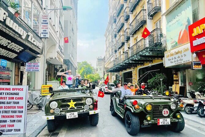 Hanoi Backstreet Jeep Tour : Hanoi HIGHTLIGHTS and HIDDEN GEMS - Train Street inclusion: when the cars are actually part of the plan