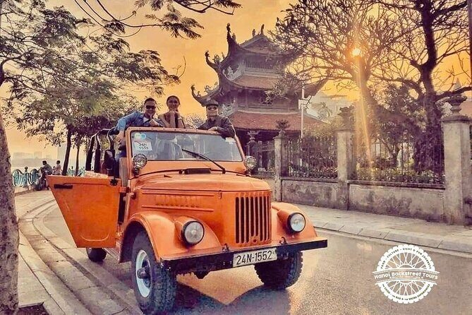 Hanoi Backstreet Jeep Tour : Hanoi HIGHTLIGHTS and HIDDEN GEMS - Pickup in the Old Quarter and how the day stays on track