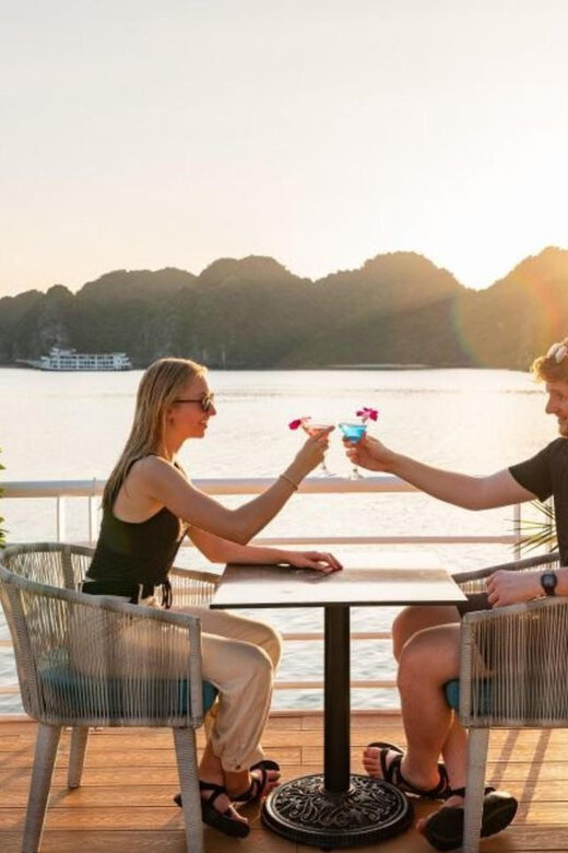 Hanoi: Cat Ba Island & Lan Ha Bay Day Trip Cruise with Lunch - Ben Beo Harbour to the Cruise Core: Welcome Drink and Lunch Timing