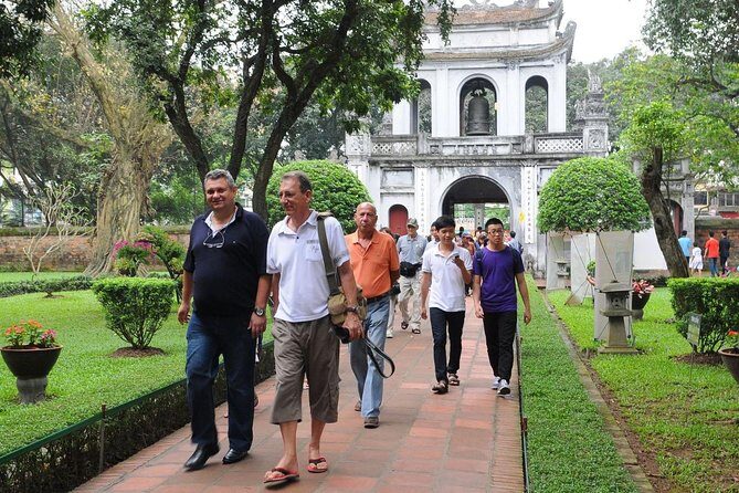 Hanoi City Tour Full Day ALL IN ONE - ALL INCLUDED - Stop 5: Temple of Literature—Vietnam’s learning tradition in real space