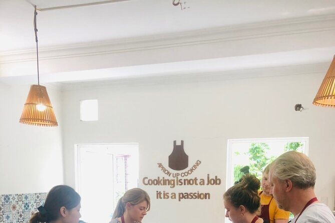 Hanoi Cooking Class Learning 5 Dishes including Banh Xeo - Eating Together: Coffee and Vietnamese Rice Liquor Included
