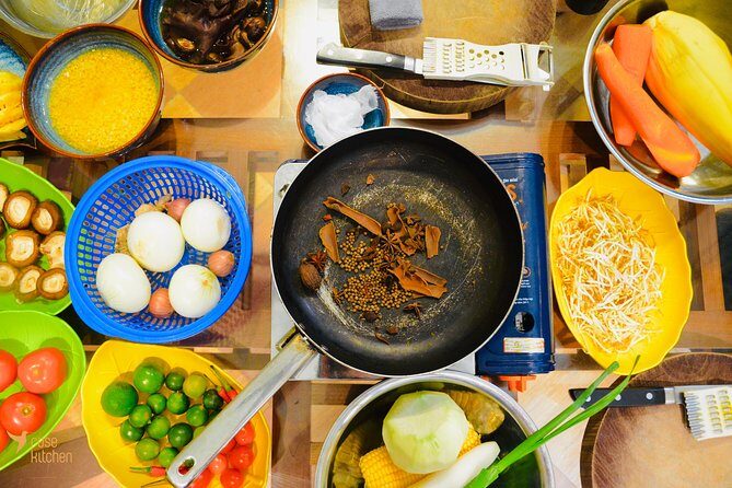 Hanoi Cooking Class: Market Tour, Free Liquor & Coffee Tasting - The Kitchen Lesson: Four Dishes You Actually Make, Not Just Eat