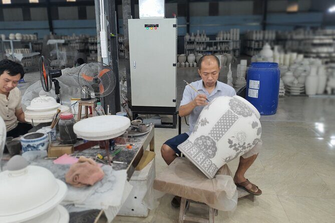 Hanoi Countryside Motorbike Tour: Red River Culture & Daily Life - Bat Trang ceramics village: the craft you can see, not just buy