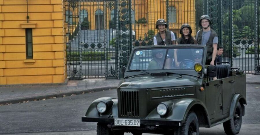 Hanoi Food, Culture, Sightseeing & Fun By Vietnam Army Jeep - Hotel pickup, safety briefing, and how the route is paced