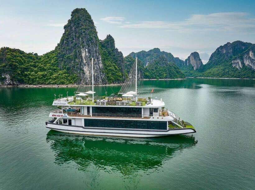 Hanoi: Ha Long Bay Day Trip - Luxury Cruise & Buffet Lunch - Pearl farming stop: a quick look before the bay