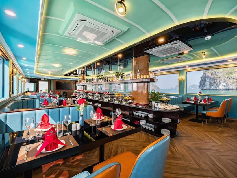 Hanoi: Ha Long Bay Full Day Trip - Amethyst Luxury Cruise - Lunch on Board: Good Food, Not an Endless Drinks Situation