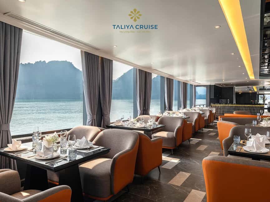 Hanoi: Ha Long Bay/Lan Ha Bay Taliya Day Cruise - Ao Ech in Lan Ha Bay: kayaking, a swim option, and calmer water