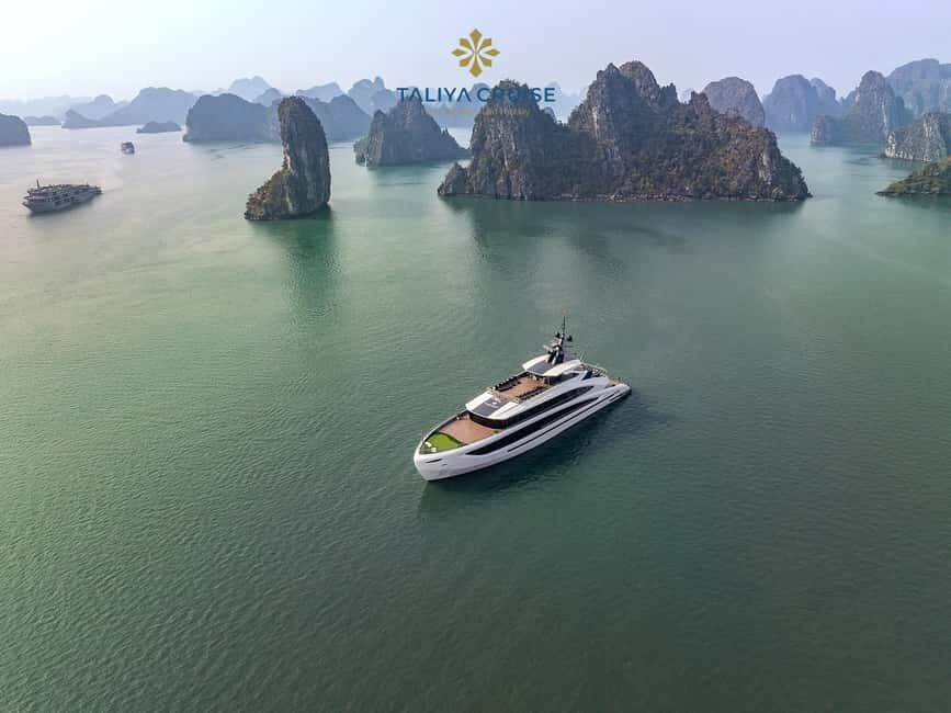 Hanoi: Ha Long Bay/Lan Ha Bay Taliya Day Cruise - Sunset party on the sundeck: when the day clicks into place