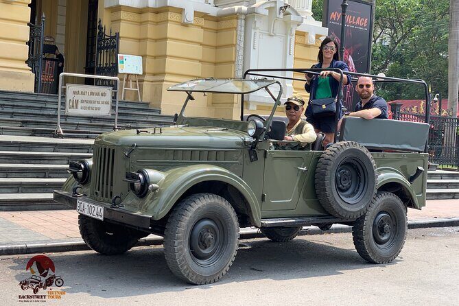 Hanoi Half-day with Food + Fun + Culture By Russian Jeep - French boulevards: photo stops without the museum fatigue