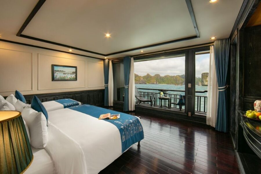 Hanoi: Halong Bay 2-Day 5-Star Balcony Cruise & Bathtub - A cabin you’ll actually use: balcony, tub, and comfort