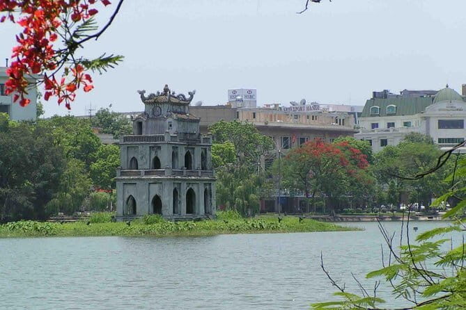 Hanoi in a day from Halong city - Hoan Kiem Lake: A Calm Break at the Center