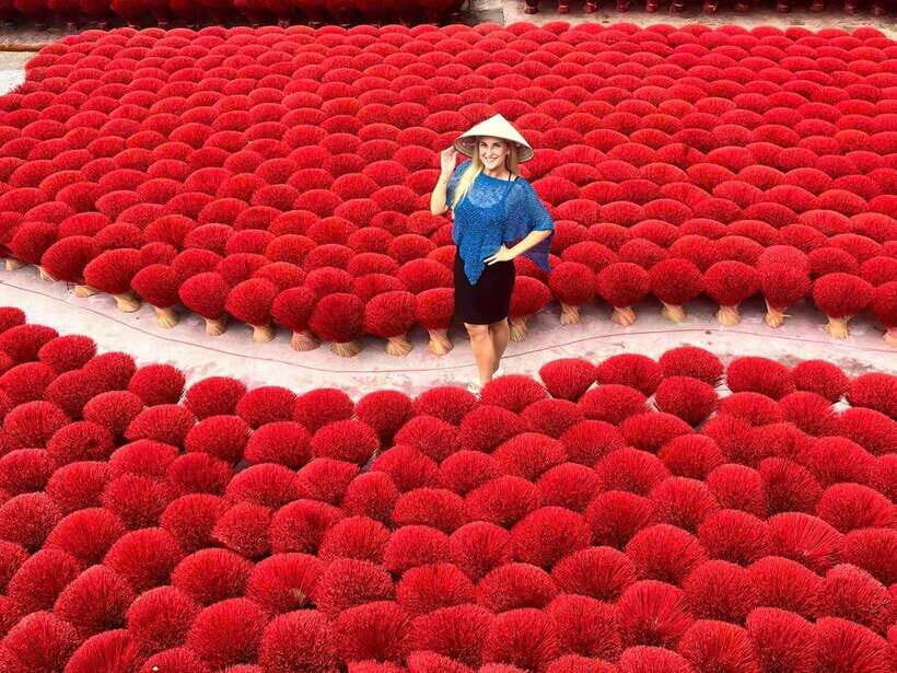 Hanoi: Incense Village, Hat, and Lacquer Artisanal Tour - Timing and pace: half-day mornings, afternoon workshops, and lunch choices