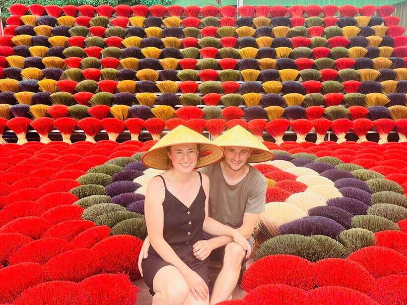Hanoi: Incense Village, Hat, and Lacquer Artisanal Tour - Hanoi Train Street drop-off: how to add it without derailing your craft day
