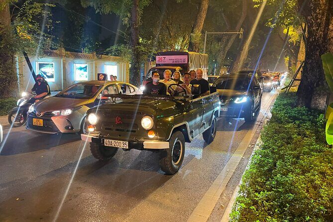Hanoi Jeep By Night Street Food Tour and Train Street Experience - Old Quarter warm-up: coffee and lemon tea before you eat
