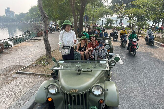 Hanoi Jeep City Highlight, Backstreet, Train Street, Countryside - West Lake Stop: A Quick Dose of Space and Views