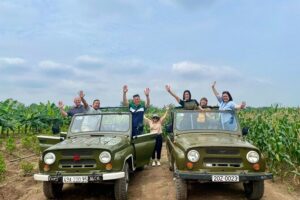 Hanoi Jeep City Highlight, Backstreet, Train Street, Countryside - Ba Dinh Square and the Ho Chi Minh Mausoleum Area: Big History Framed by Roads