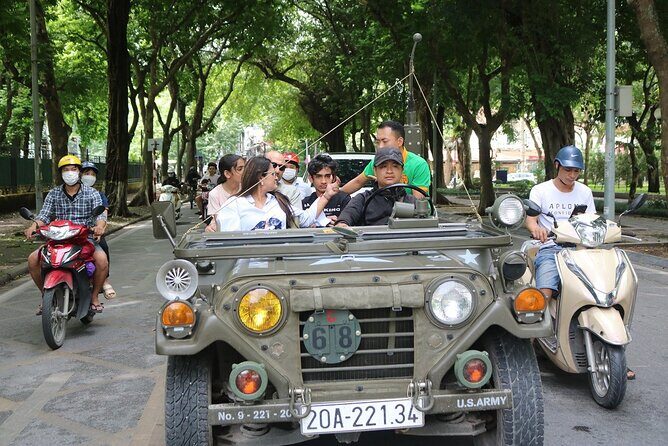 Hanoi Jeep City Tour combine Countryside Train Street, Hidden Gem - Ho Chi Minh Mausoleum and Temple of Literature: why they still fit