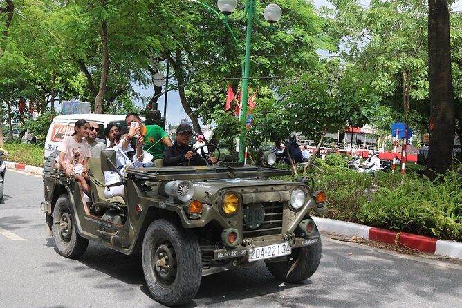 Hanoi Jeep City Tour combine Countryside Train Street, Hidden Gem - Old Quarter and French Quarter: you get both, not just one