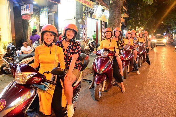 Hanoi Motorbike Tours Led By Women: Hanoi By Night Foodie Motorbike Tours - Why women-led scooter touring works well in Hanoi at night