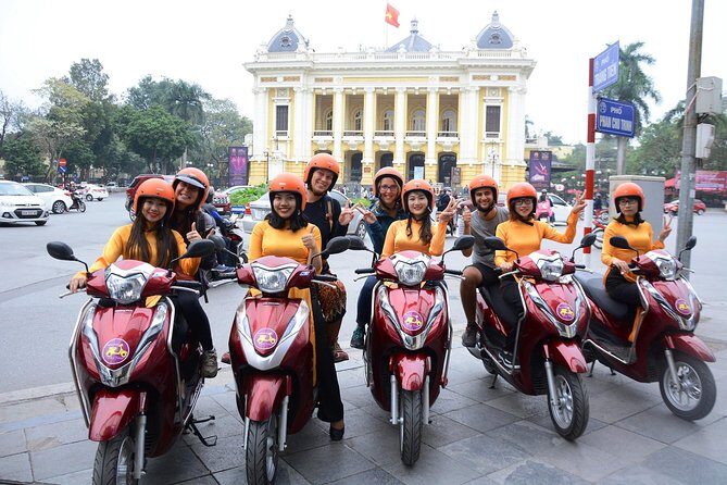 Hanoi Motorbike Tours Led By Women: Hanoi City Insight Motorbike Tours - Where you start: Opera House area and a safety briefing that sets the tone