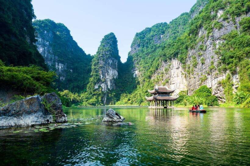 Hanoi: Ninh Binh- Hoa Lu - Trang An - Mua Cave - Best Seller - Optional bike ride: a gentle way to see the limestone area up close