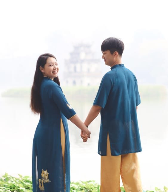 Hanoi Private Photoshoot – Iconic Spots & Hidden Gems - Ao dai option: how the outfit changes the photo session
