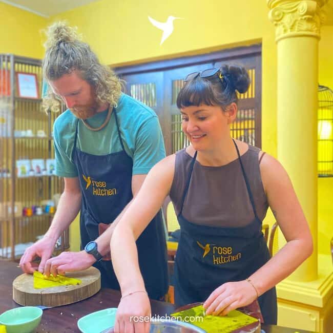 Hanoi: Rose Kitchen: Pho/Bun Cha/Nem+ Free Egg/ Salt Coffee - Cooking in a Hidden Hanoi Villa, Not a Noisy Classroom