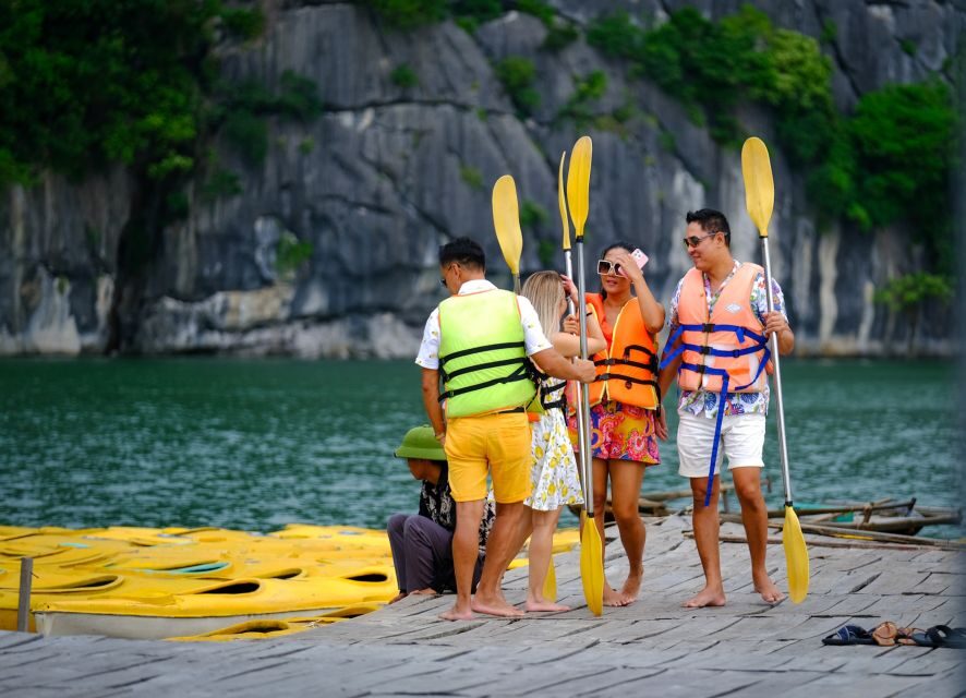 Hanoi: Roundtrip Halong Bay Islands, Caves, Kayaking & Lunch - Key highlights you will feel right away