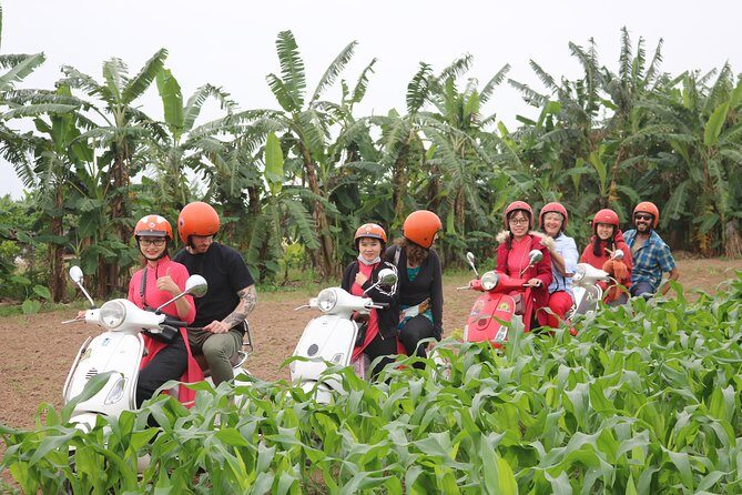 Hanoi Vespa Countryside Tour With Female Ao Dai Riders Half Day - The 5-hour route: Hoan Kiem, countryside stops, and Co Loa