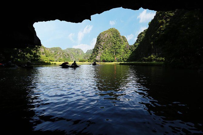 Hoa Lu - Tam Coc - Ninh Binh Day Tour: Biking, Visit Local Family - Biking rice fields around Tam Coc: scenic but keep your expectations right