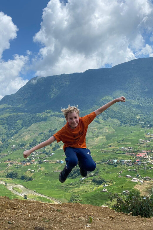 In Sapa: 1 Day Mountain Trek, Visit beautiful villages - Hang Da: the Black Hmong village stop that shifts the day’s tempo