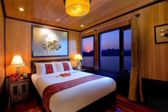 Indochina Sails Halong Bay - Halong Bay Cruising Between Icon Islets and a Floating Fishing Village