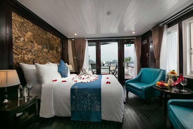 La Regina 2 days tour in Halong Bay & Bai Tu Long Bay - 4 star - Food, Cabin Comfort, and Service That Makes the Trip Feel Effortless