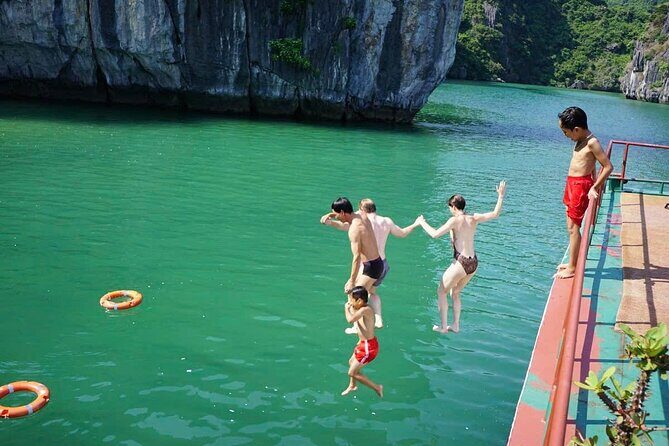 Lan Ha Bay Full Day Boat Tour from Hanoi/ Cat Ba - Lan Ha Bay feels quieter for a reason