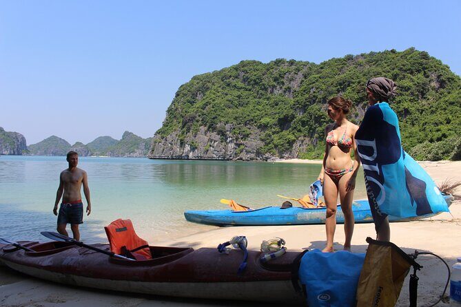 Lan Ha - Ha Long Bay - Dau Be island 2D/1N from Cat Ba in less touristy areas. - Food, cabins, and what the overnight really buys you