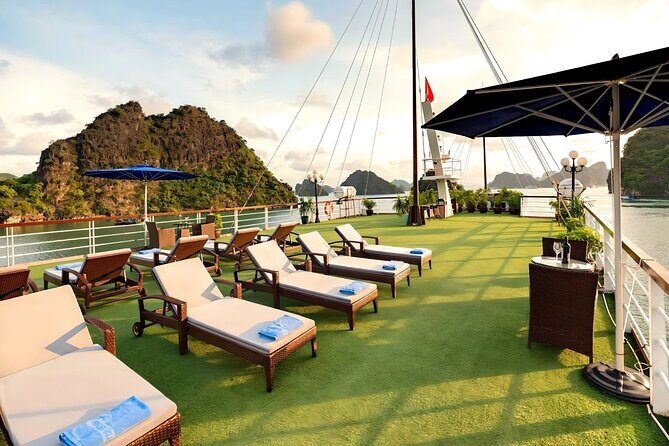 Le Journey Elegance Cruise 5 Star Lan Ha Bay - All Inclusive 2D1N - A Floating Hotel With Three White Masts and Real Cabin Comfort