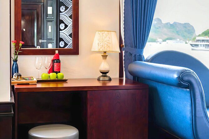 Le Journey Elegance Cruise 5 Star Lan Ha Bay - All Inclusive 2D1N - Dawn Tai Chi and Breakfast, Then Cat Ba’s Quan Y Cave