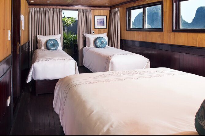 LEADING: All inclusive 3D/2N on cruises in HALONG - many options - Day 1: From Old Quarter to Bay Life, Titop, and Cave Time