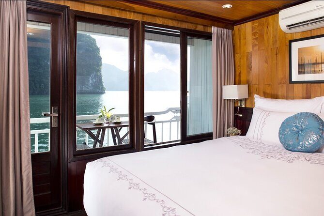 LEADING: All inclusive 3D/2N on cruises in HALONG - many options - Day 3: Sunrise Tai Chi and the Biggest Cave Stop at Sung Sot