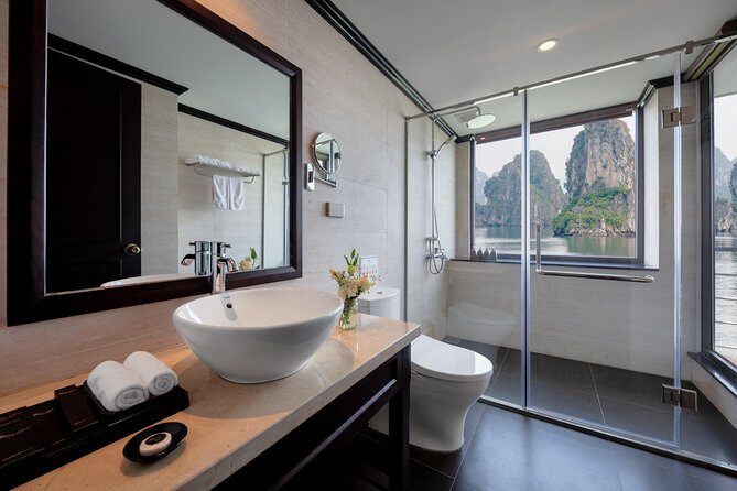 Mon Chéri Cruise 5 star: Unique 2 Days Tuan Chau - Halong bay - Lan Ha Bay - Included Activities You Can Actually Use: Kayak, Swim, and Sun