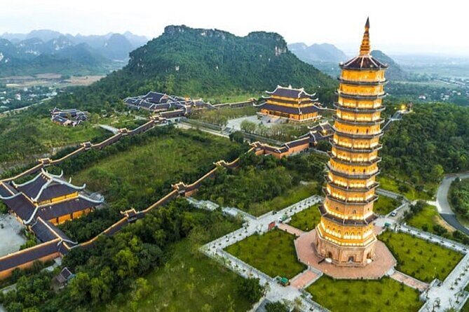 Ninh Binh 1 day Hoa lu Bai Dinh Trang an Mua Cave Small Group - Bai Dinh Pagoda: Record-Breaking Pagoda Complex You Can See in an Hour and a Half